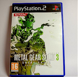 Metal Gear Solid 3 Playstation 2 Game