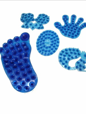 Anti-slip surface double-sided with blue suction cups new