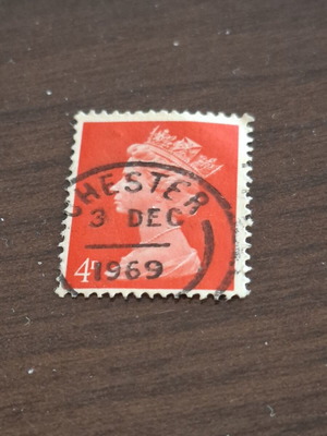 Collectible stamp used