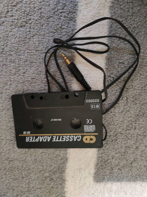 3.5mm to cassette tape adapter used