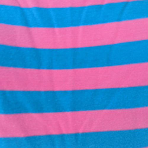 H&M striped T-shirt medium like new pink and blue