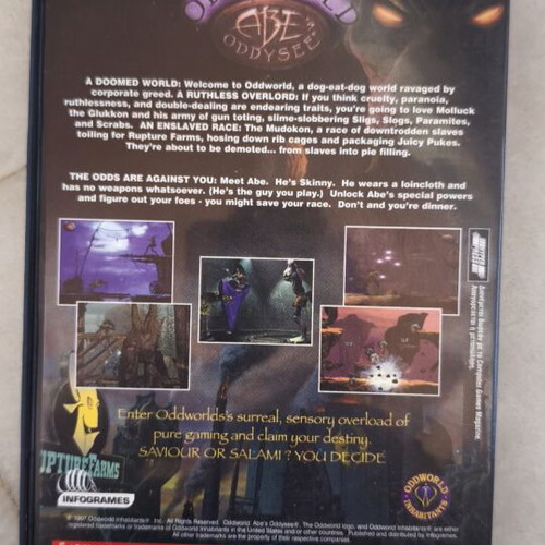 Oddworld: Abe's Oddysee PC game from 1997