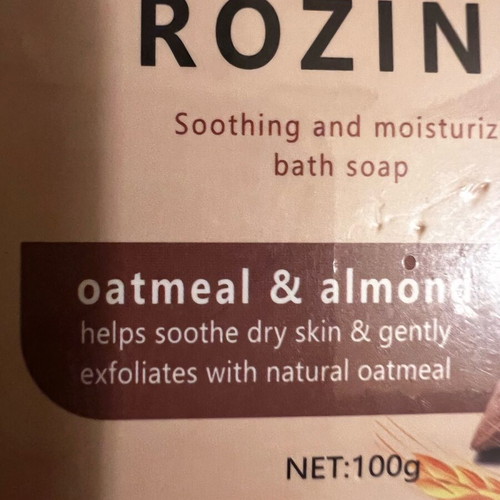 Oatmeal and almond soap new 100g