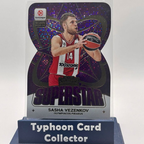 2025-26 Panini Contenders Euroleague Sasha Vezenkov Superstar card Olympiacos