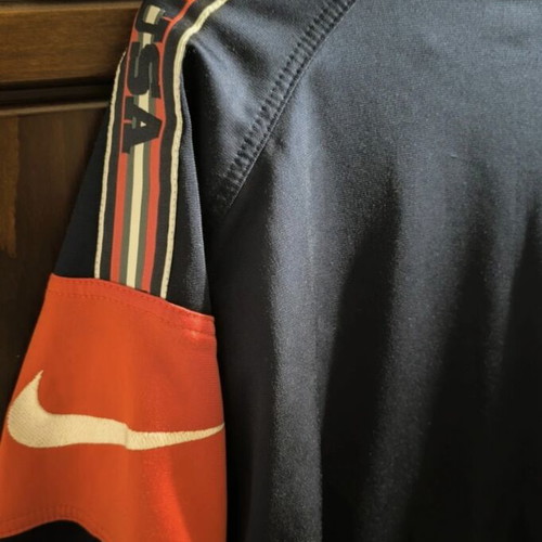 Vintage Nike USA track jacket used, short sleeve, size M