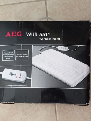 AEG WUB 5511 single electric underblanket 61x145cm
