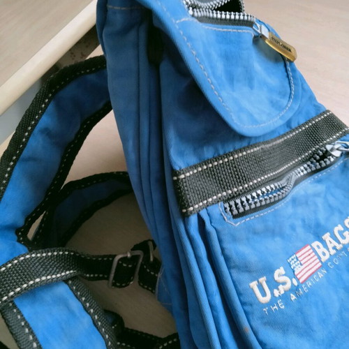 Backpack like new, blue