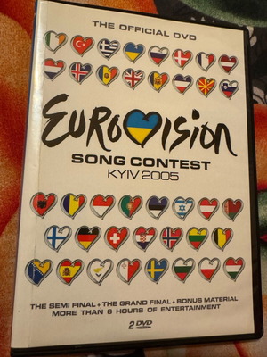 Eurovision 2005 DVD used, 2 discs