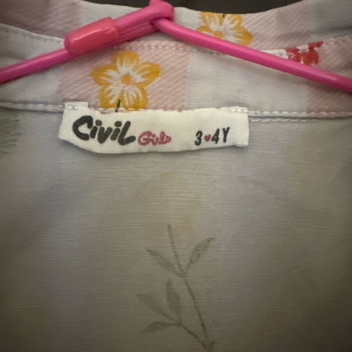 Civil summer dress like new, colorful, size 98 for 3 years old