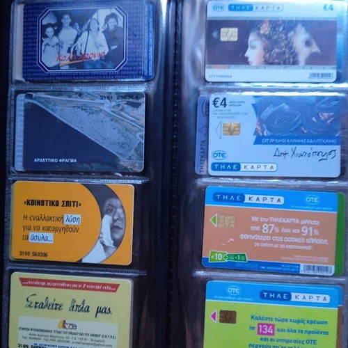 Phone cards like new, set of 48 in album 1