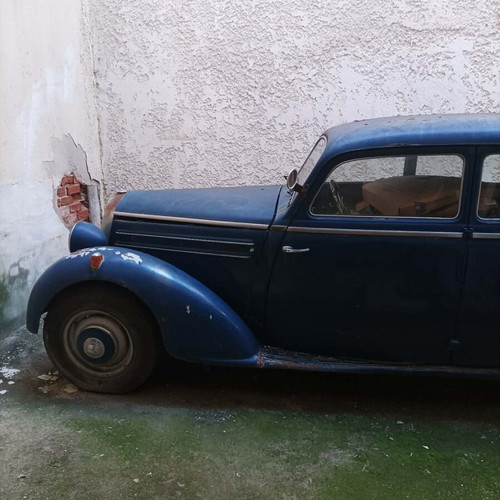 Mercedes S 180 1948 used, blue sedan
