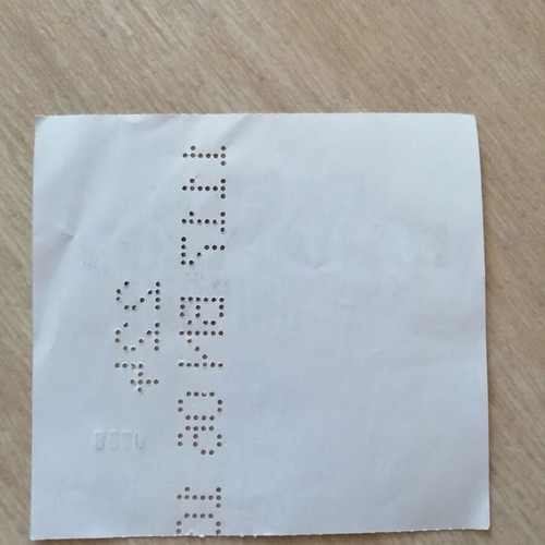 Elena Paparizou & Onirama concert ticket used, 2010