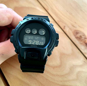 CASIO G-Shock Black Rubber Strap DW-6900BBA-1ER
