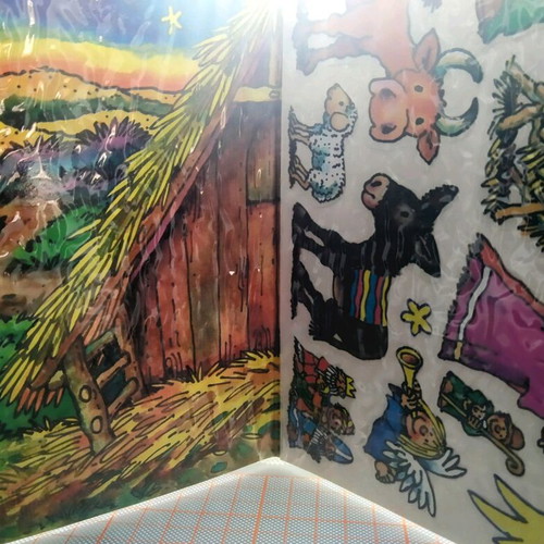 ItsImagical Nativity Scene Stickers 2005 new