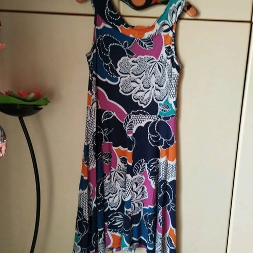 Tu floral 100% cotton summer dress like new, size M
