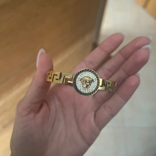 Versace gold bracelet