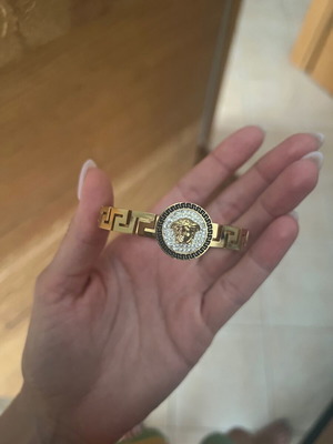 Versace gold bracelet
