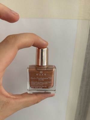Nuxe Hair and Body Oil used with 7 precious plant oils