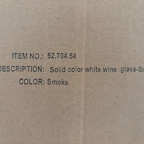 Cryspo Trio glasses like new, set with wine and water glasses