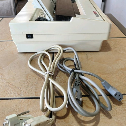 Citizen Swift 9 dot matrix printer used with Greek manual