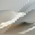  Λευκό Φωτιστικό Επιτοίχιο Aureliano Toso Made in Italy Stone Series