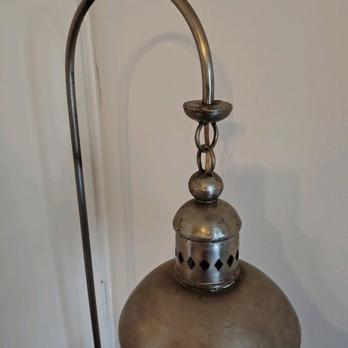Floor lamp stand refurbished, handmade Moroccan style