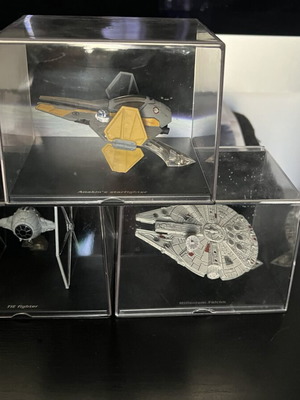 Star Wars die cast 3 vehicles set
