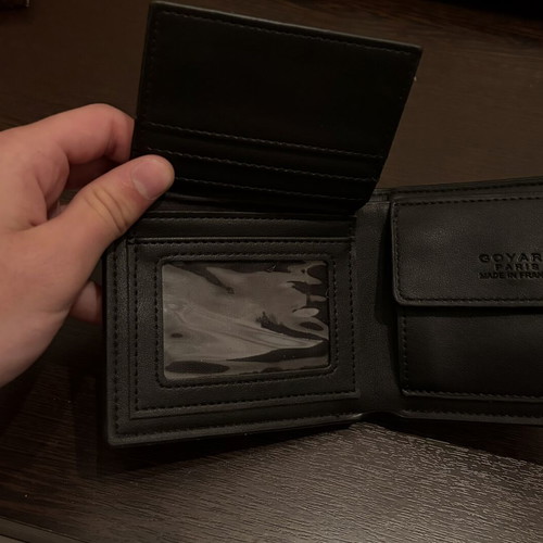 Goyard Paris wallet like new, black and brown