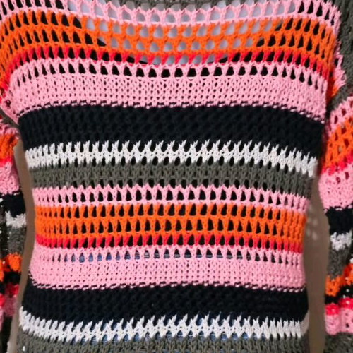 Ovs Fashion knitted top cotton and viscose like new XS/S/M