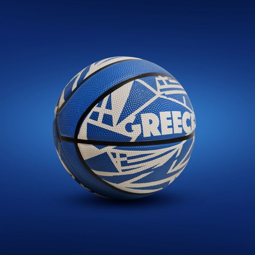 Basketball ball Ethniki Elladas new, collectible