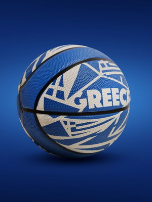 Μπάλα basketball Εθνική Ελλάδας καινούργια, συλλεκτική