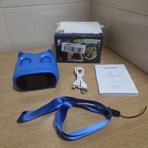 Children's digital microscope and telescope 2 in 1, new