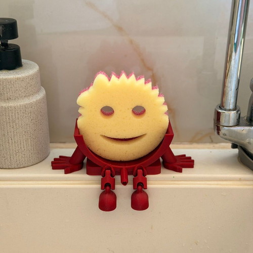 Scruby holder for Scrub Daddy sponge made to order