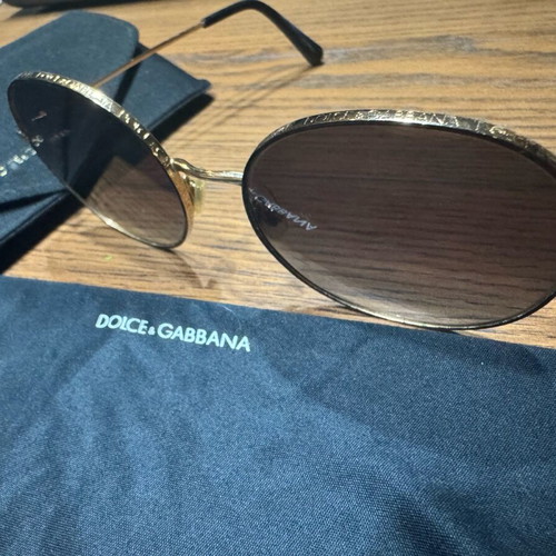 Dolce and Gabbana sunglasses used, authentic black
