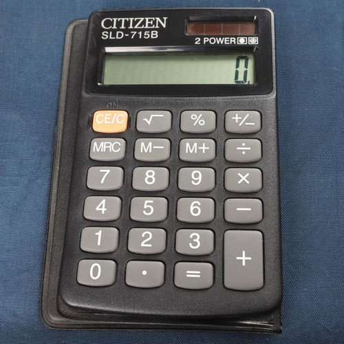 Citizen calculator new