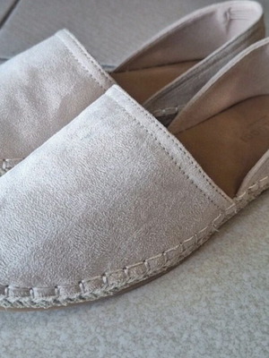 Luigi women's espadrilles new, beige, size 38