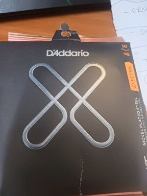 D Addario electric guitar strings new, 10 46, nickel