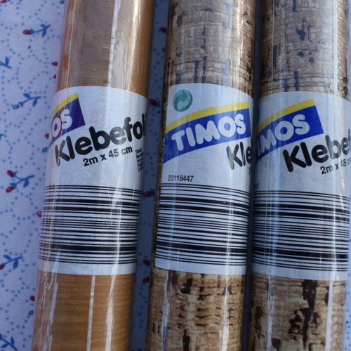 Adhesive film used, 4 rolls and book protection paper