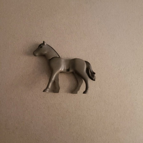 Playmobil horse like new, collectible without saddle