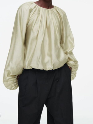 COS blouse size 40 new with embroidery