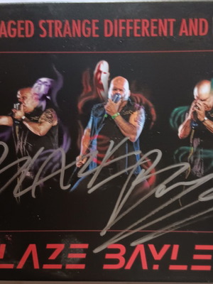 Blaze Bayley Damaged Strange Different and Live CD καινούργιο, metal