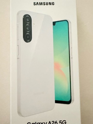 Samsung Galaxy A26 5G 8GB 256GB White new sealed