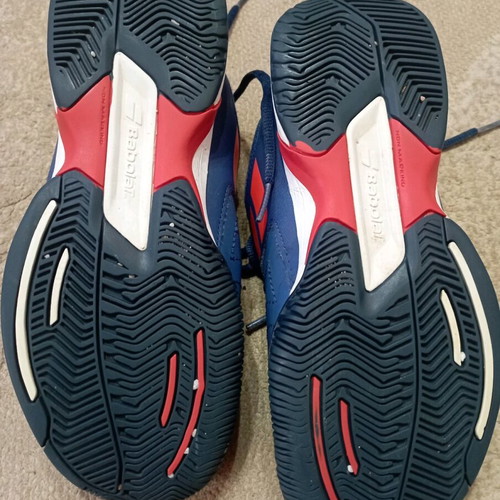 Babolat tennis shoes size 36 like new, blue sports