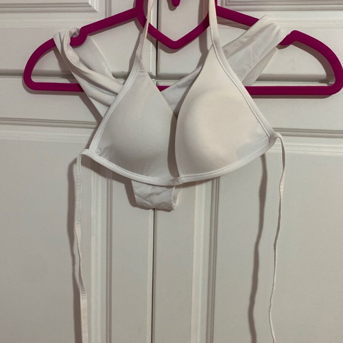 Bikini swimsuit like new, white, size S