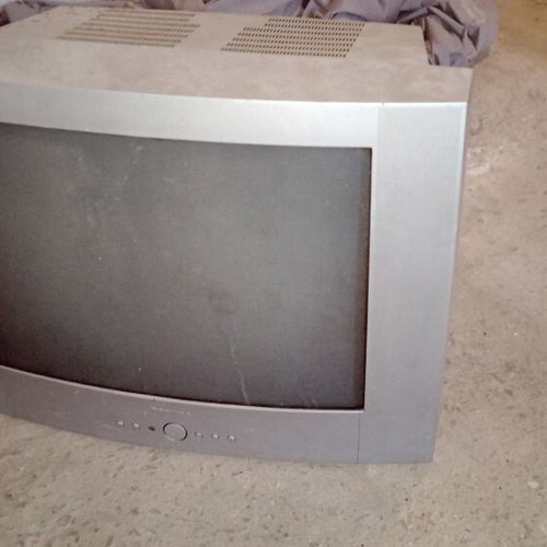 Old television used, very heavy