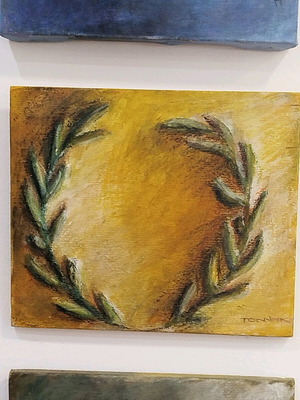 Handmade painting on canvas with kotinos theme new