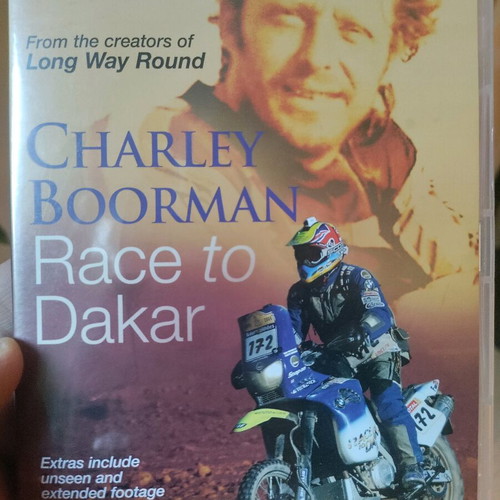 Charlie Boorman Race to Dakar DVD like new, adventure documentary series