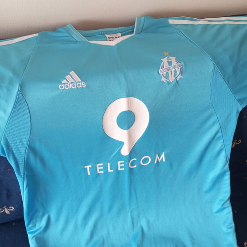 Marseille Adidas 2003-2004 Away Football Jersey like new, size Large, blue