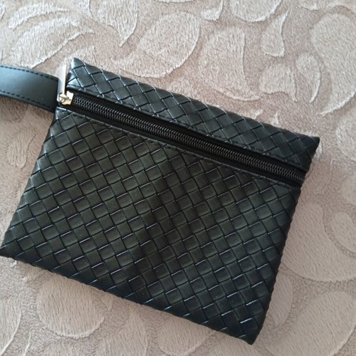 Black pouch bag