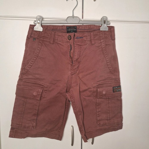 Funky Buddha men's bermuda shorts like new, red, size S